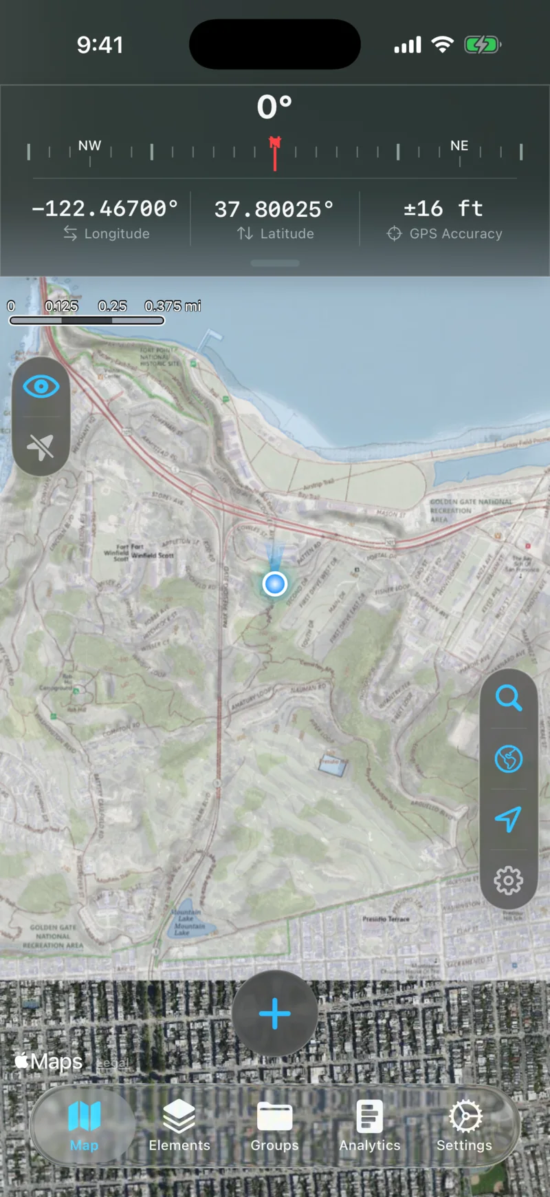 Overlay on Satellite